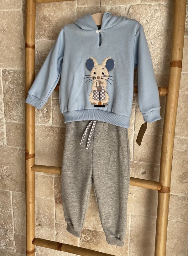 Conjunto capucha ratón