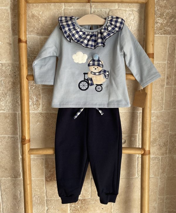 Conjunto osito bici