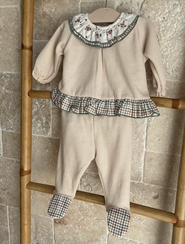 Conjunto bebe beige