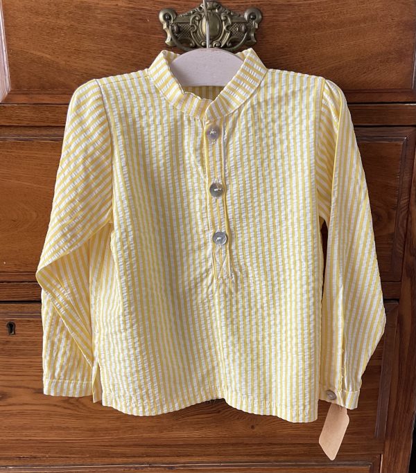 camis tirilla rayas amarillas