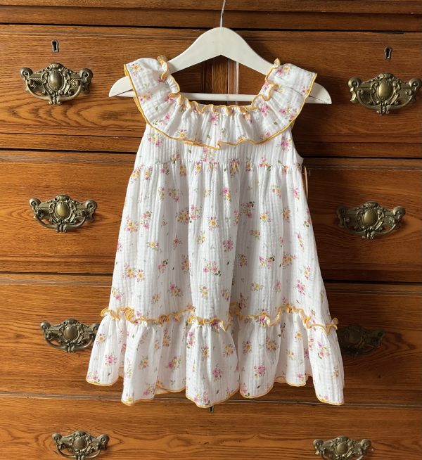 vestido bambu flores vol