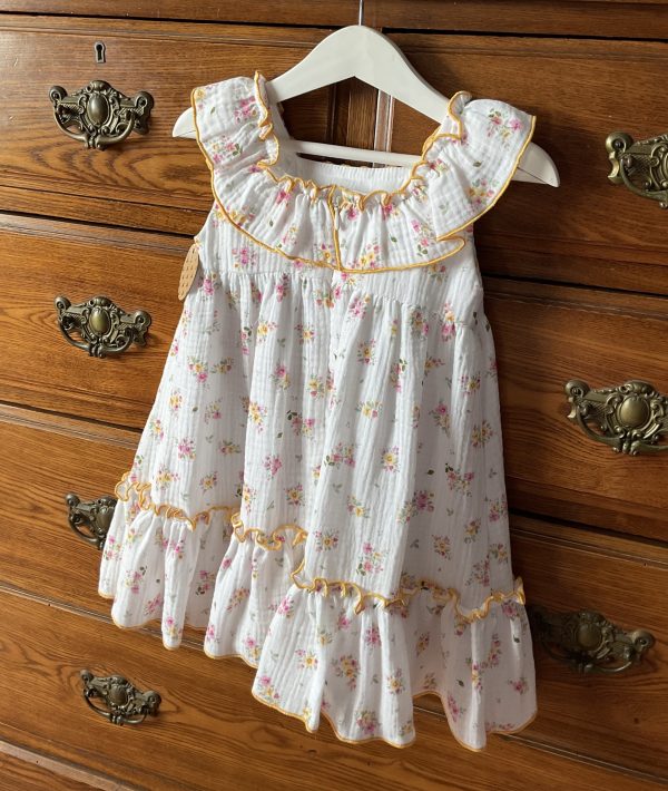 vestido bambu flores vol espalda